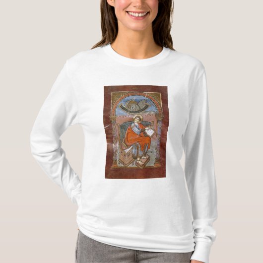 St. Riquierの福音からのSt Luke、 Tシャツ (正面)