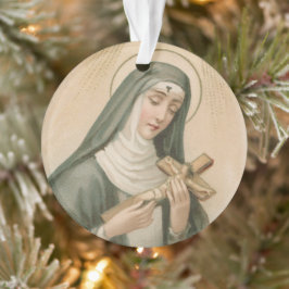 St. Rita of Cascia (M 015) アクリル 丸型 オーナメント