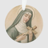 St. Rita of Cascia (M 015) アクリル 丸型 オーナメント (正面)