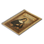 St Rita of Cascia Saint of the Impossible Catholic ノートブック (左側)