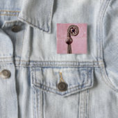 St Robert、c.1100の司教杖 缶バッジ (インサイチュ)