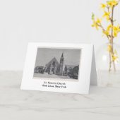 St. Rocco教会Notecard カード (黄色い花)