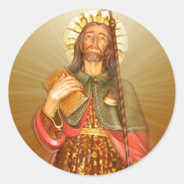 St.Rocco - St. Roch - San Rocco Raysスタンプ ラウンドシール