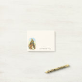 St. Roch Roccoの犬のイタリアンな守護聖人 ポストイット (デスク上)