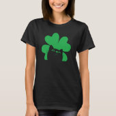 St Saint Patrick's Day Cat Men Women Kids Tシャツ (正面)