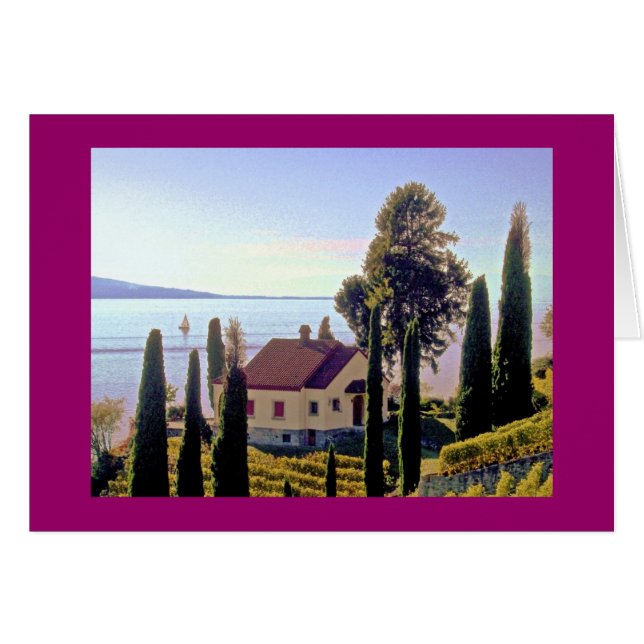 St. Saphorinの近く、Lavaux、スイス連邦共和国 (正面横)