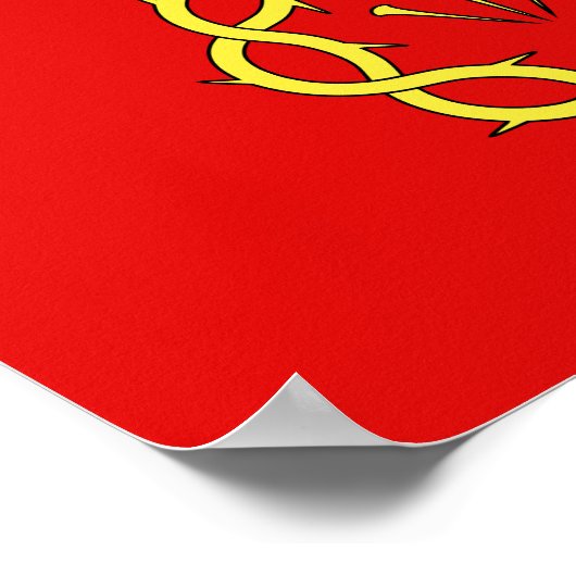 St Saviour flag ポスター (角)