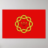 St Saviour flag ポスター (正面)