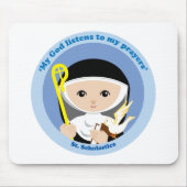 St. Scholastica マウスパッド (正面)