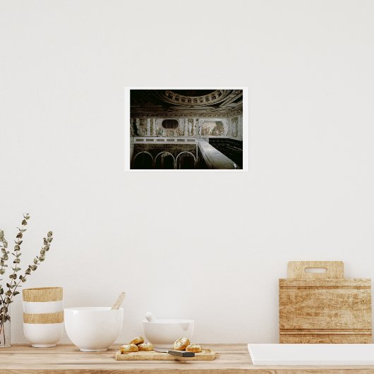 St. Sebastian before the Emperor, his Martyrdom am ポスター (キッチン)