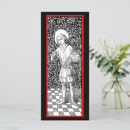 St. Sebastian (BG 01b)カード (スタンド正面)