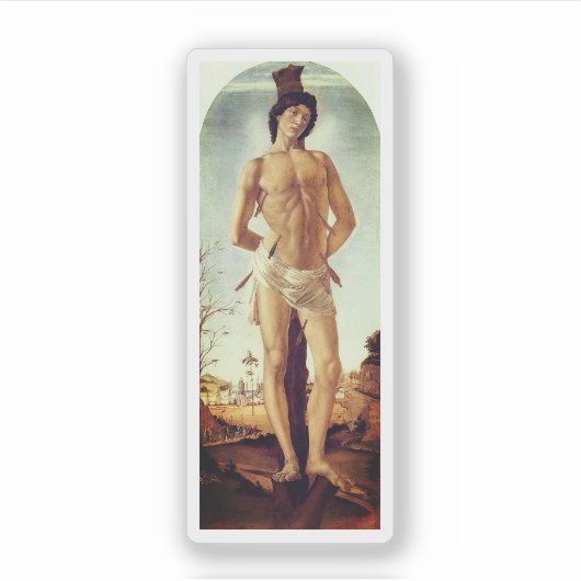 St. Sebastian by Boticelli, 1474 シール (正面)