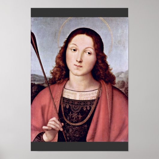 St. Sebastian By Raffael (Best Quality) ポスター (正面)