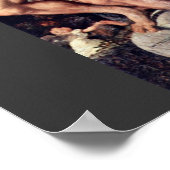 St. Sebastian By Tizian (最高の Quality) ポスター (角)