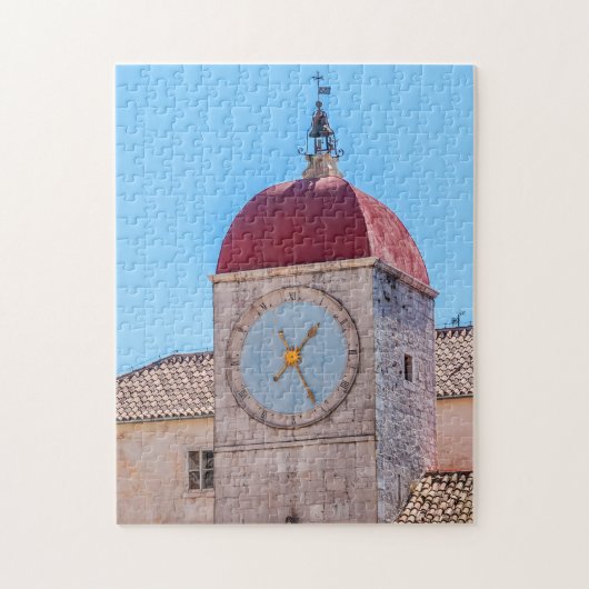 St Sebastian church in Trogir - Dalmatia, Croatia ジグソーパズル (縦)