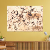 St. Sebastian plejes af kvinderne eller Adonis’ dø キャンバスプリント (インサイチュ (リビング))