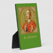 St. Sebastian (SNV 24) （正方形イメージ） 5"x7" フォトプラーク (側面)