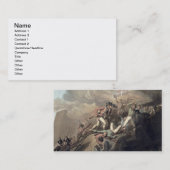 St. Sebastians、「勝利者からの第31威厳があるな1813年、 名刺 (正面/裏面)