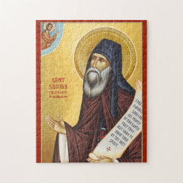 St. Silouan the Athonite Orthodox Christian Icon ジグソーパズル