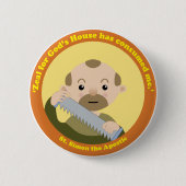 St Simon使徒 缶バッジ (正面)