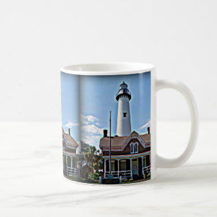 St. Simonsの灯台 コーヒーマグカップ