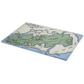 St Simons Island Map  カッティングボード (角)