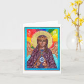 St. Sophiaの神聖な知恵 カード (黄色い花)