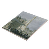 St. Sophia、イスタンブールのengraの噴水そして正方形 タイル (側面)