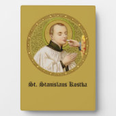 St. Stanislaus Kostka (SNV 25) （ラウンドイメージ） 5"x7" フォトプラーク (正面)