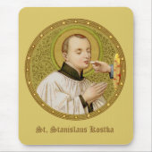 St. Stanislaus Kostka (SNV 25) (Rnd Im)ヴェール マウスパッド (正面)