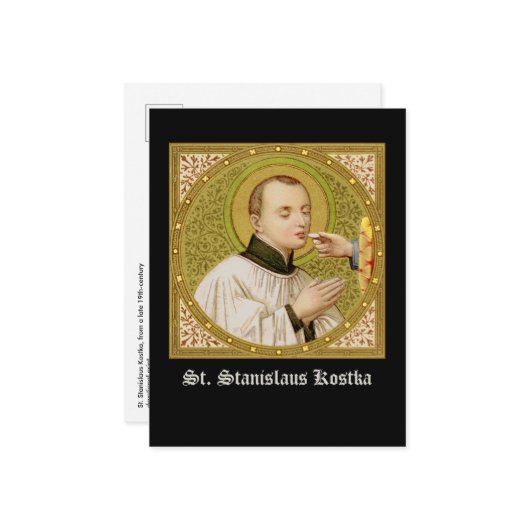 St. Stanislaus (SNV 25) （正方形イメージ）垂直 ポストカード (正面/裏面インサイチュ)
