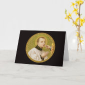 St. Stanislaus (SNV 25) (RndImage) Horiz挨拶 カード (黄色い花)