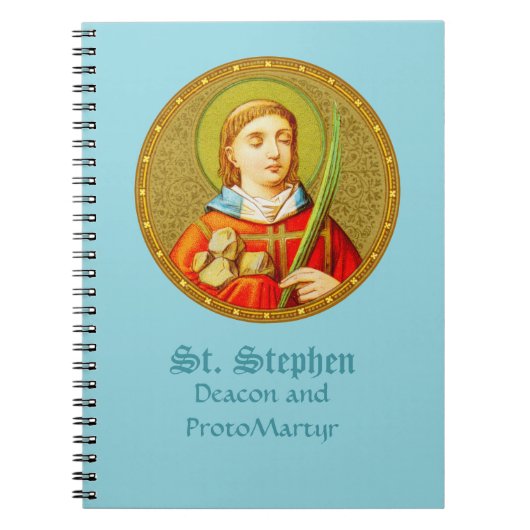 St. Stephen (SNV 26) （ラウンドイメージ） ノートブック (正面)