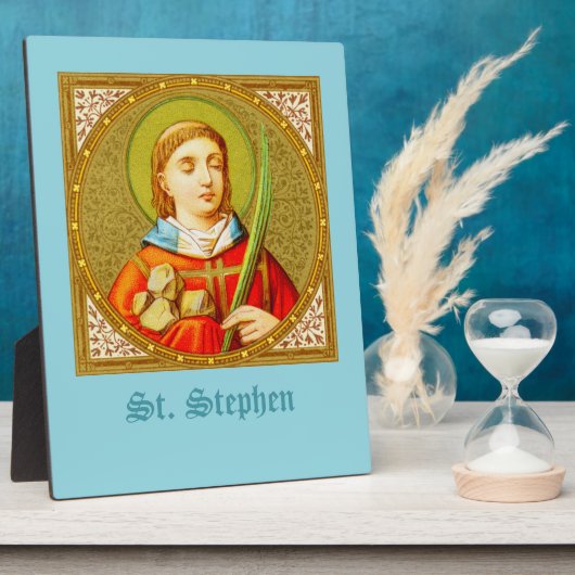 St. Stephen (SNV 26) （正方形イメージ） 8"x10" フォトプラーク (側面)