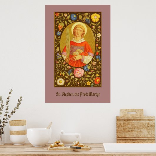 St. Stephen the ProtoMartyr (PM 08)ポスター1 ポスター (キッチン)