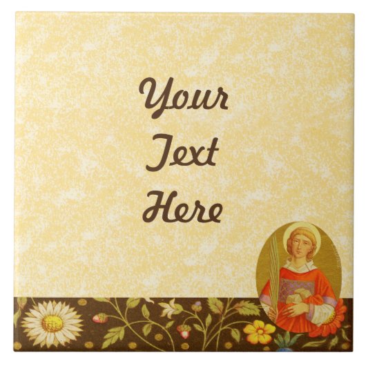 St. Stephen the ProtoMartyr (PM 08) DIYデザイン タイル (正面)