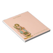 St. Stephen the ProtoMartyr (RLS 17) 5.5"x6" ノートパッド (アングル)