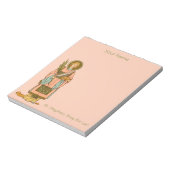 St. Stephen the ProtoMartyr (RLS 17) 5.5"x6" ノートパッド (回転)