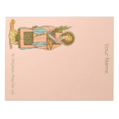 St. Stephen the ProtoMartyr (RLS 17) 8.5"x11" ノートパッド (正面)