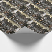 St Sulpiceの管の機関紙 ラッピングペーパー (角)