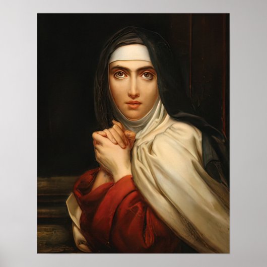 St Teresa de Avila Catholic Saint Therese Gerard   ポスター (正面)