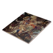 St Theresaへのセントジョーゼフの亡霊 タイル (側面)