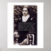St Therese and The Holy Eucharist. ポスター (正面)
