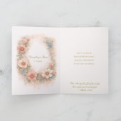 St. Thérèse Holy Rosary “Everything is Grace” カード (内部)