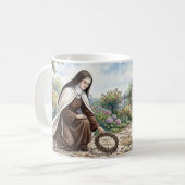 St Therese In the Convent Garden コーヒーマグカップ (正面左)