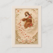 St. Therese Little Flower Novena Holy Card 名刺 (正面)