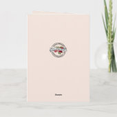 St Thérèse Little Way Flowers Prayer All Occasion カード (裏面)