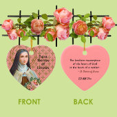 St. Therese of Lisieux (BJE 01；母親のための引用文) セラミックオーナメント
