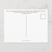 St. Therese of Lisieux "Little Way"  ポストカード (裏面)