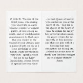 St. Therese of Lisieux Prayer Card (内部フラット)